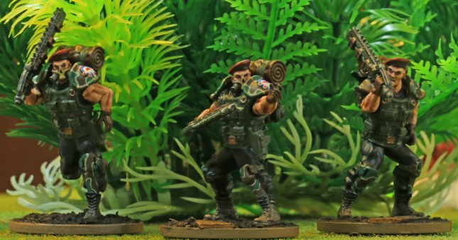 Blood Berets (additions to my close combat squad)
